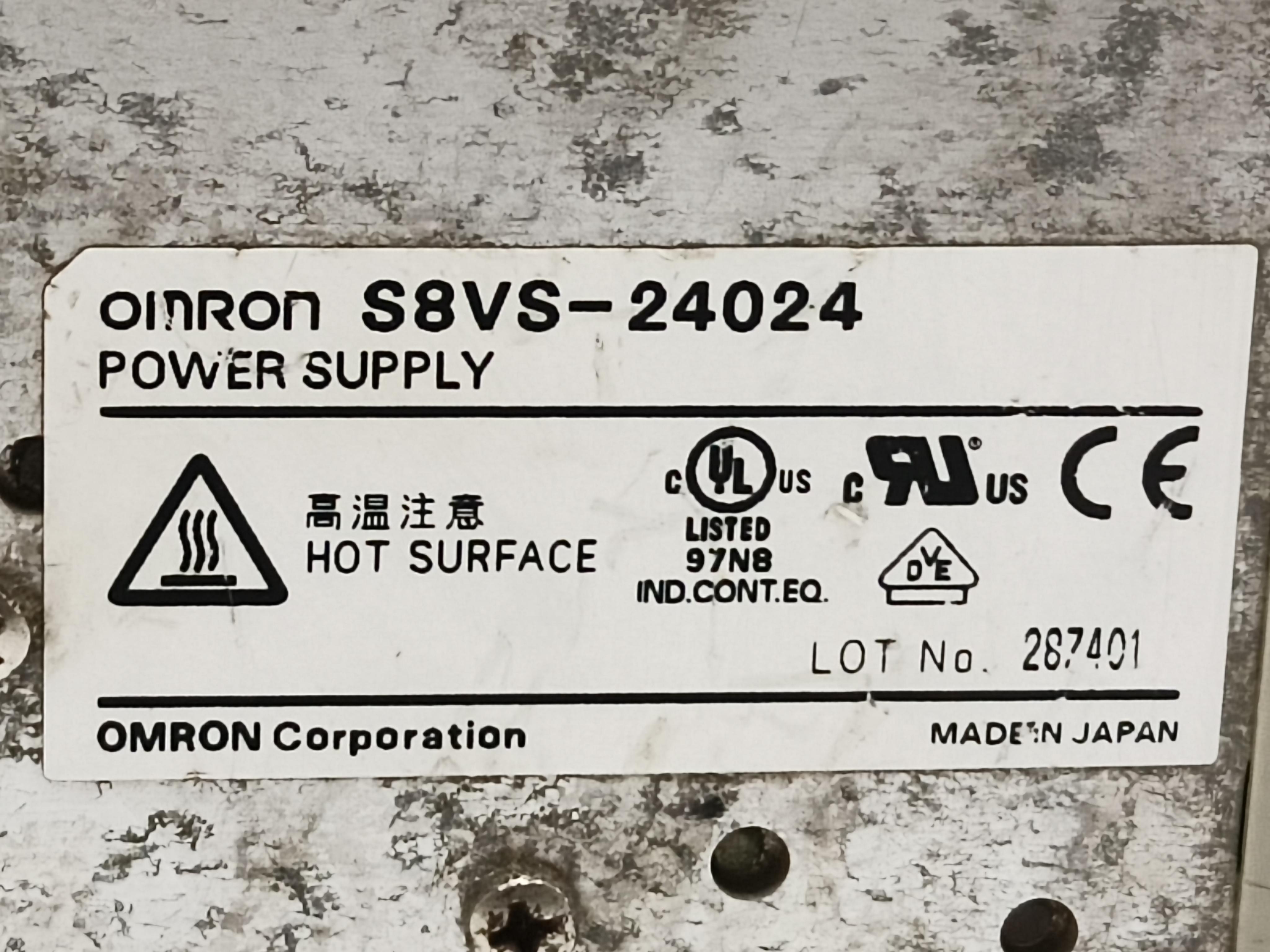 thumbnail image 2 of Omron S8VS-03024 Switching Power Supply – 24V, New In Box, Fast Shipping 2 of 6
