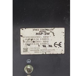 ORIENTAL MOTOR MSP-2W SPEED CONTROLLER