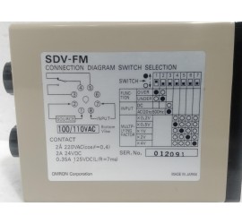 OMRON SDV-FM6 VOLTAGE SENSOR 