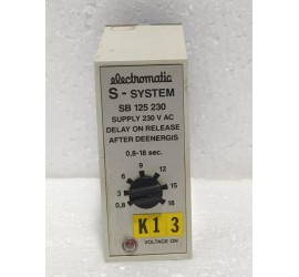 ELECTROMATIC S-SYSTEM SB 125 230 RELAY